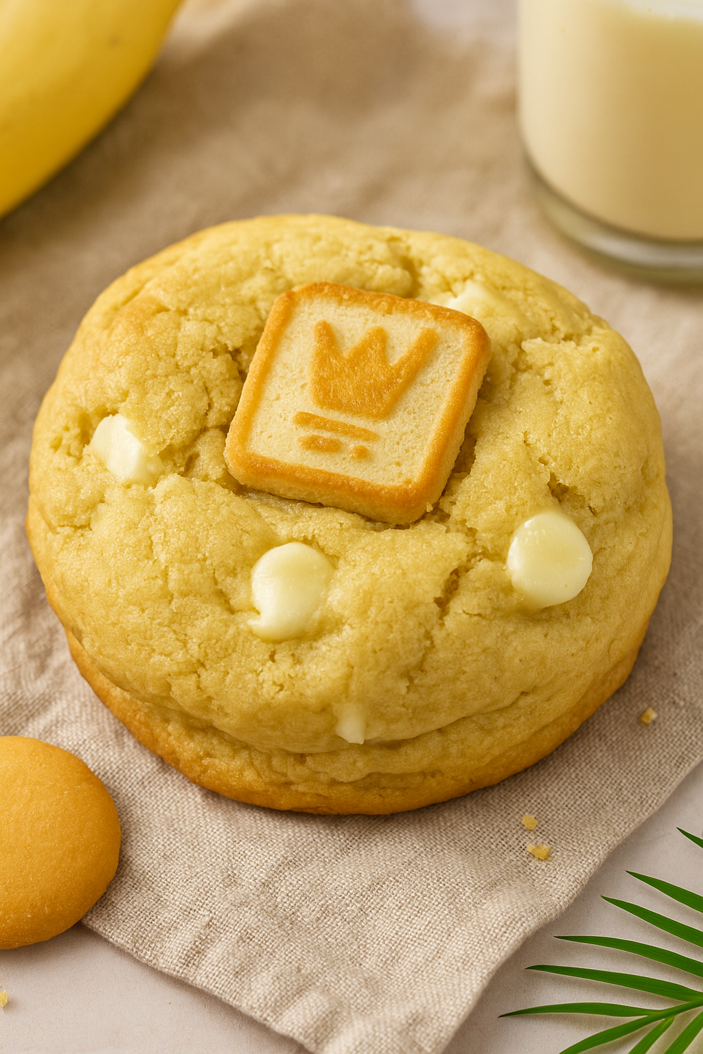 🍌 Banana Pudding Cookie – Southern Comfort in Every Bite ( 6 count)