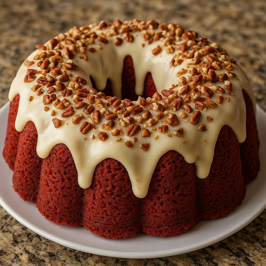 Thanksgiving Pre-Order: Ruby Francis - Red Velvet Bundt Cake