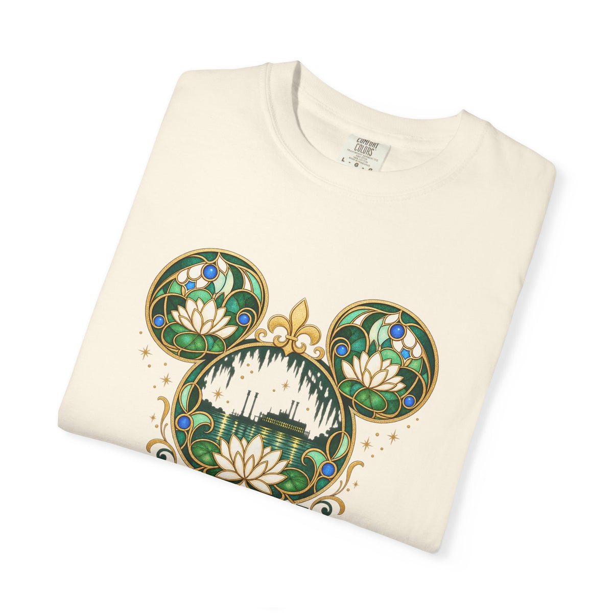 Fairytales Can Come True – Tiana-Inspired Stained Glass Design