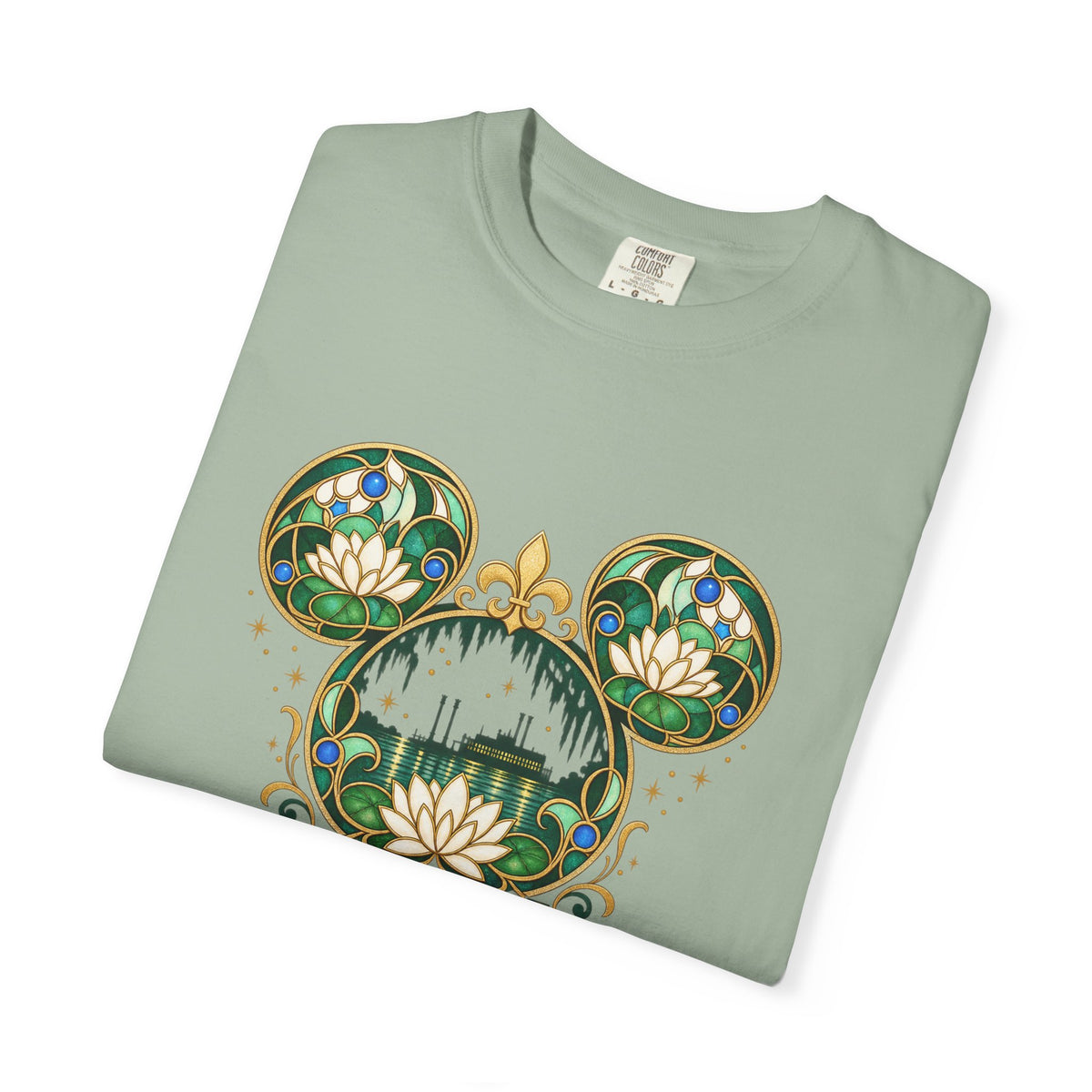 Fairytales Can Come True – Tiana-Inspired Stained Glass Design