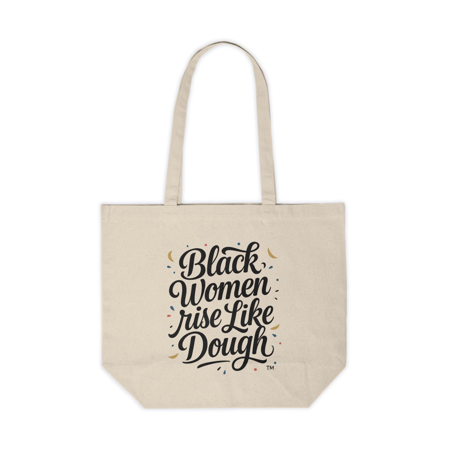 Black Women Rise Like Dough™ Shopping Tote