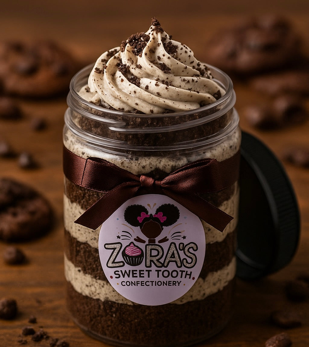 🍫 Chocolate Cake Jar – Decadent Delight on Demand (8 oz)