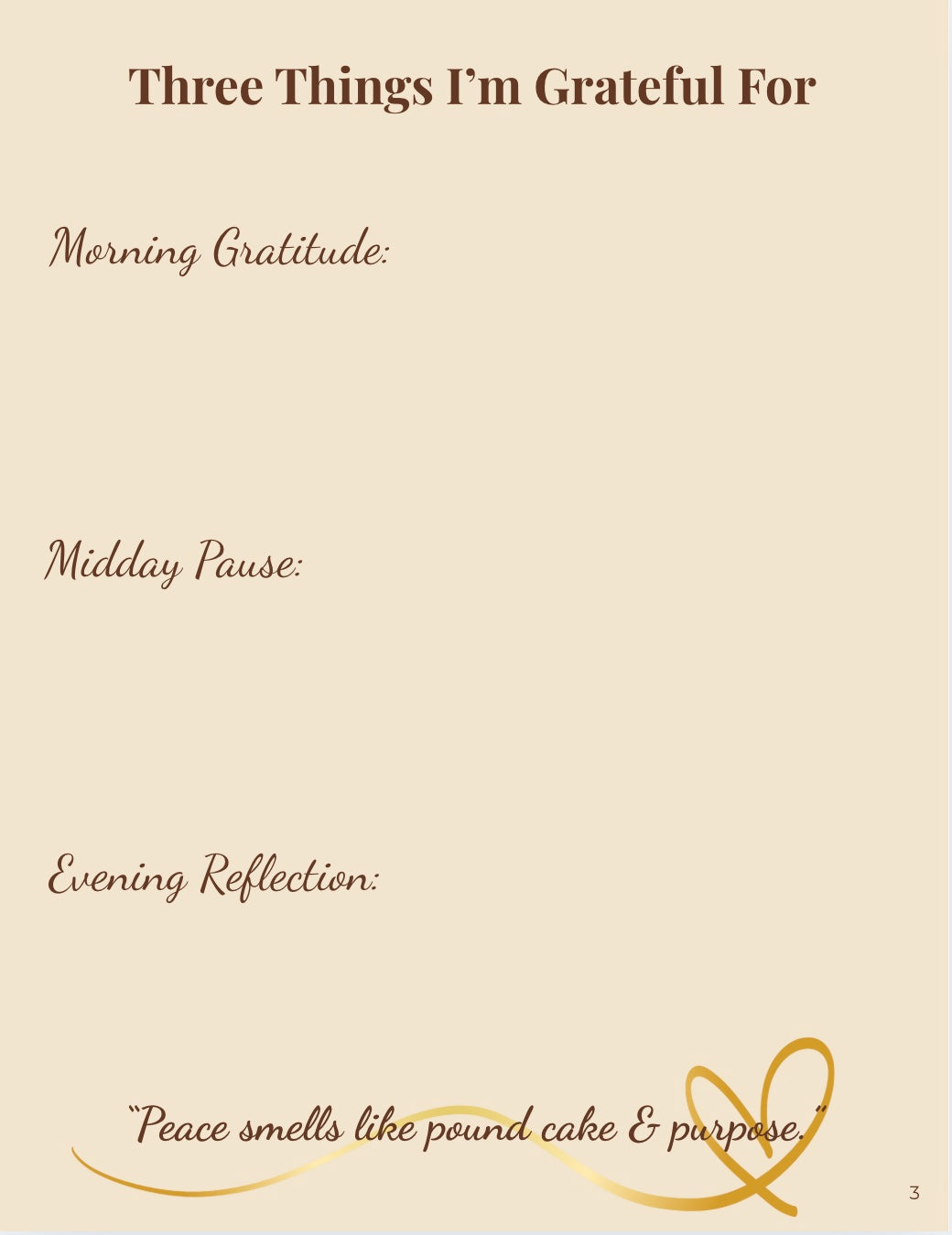 Legacy Lives In My Hands Self Care Planner - Affirmations, Goals, & Grace