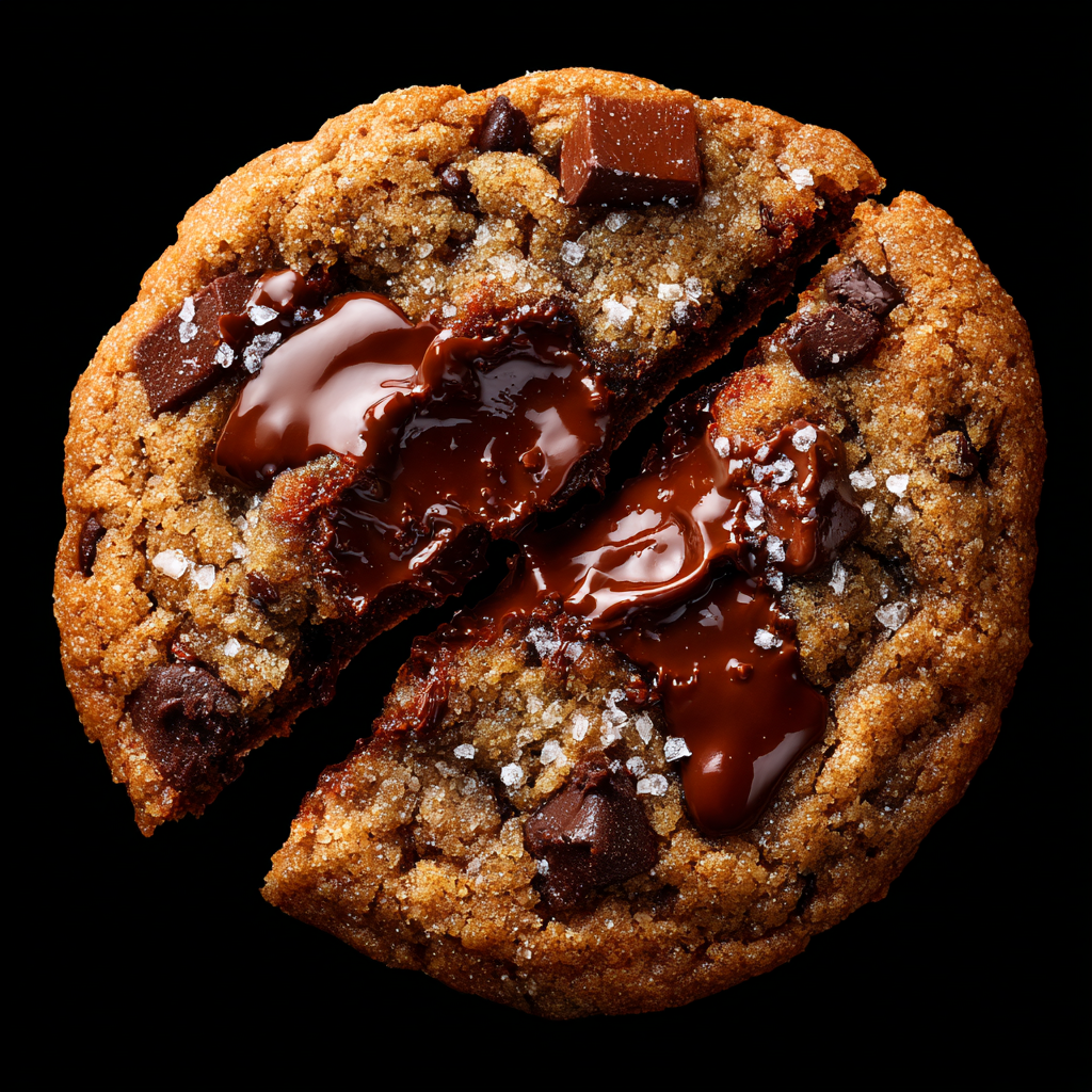 Brown Butter Chocolate Chip Brigadeiro Stuffed Cookies (12 count)